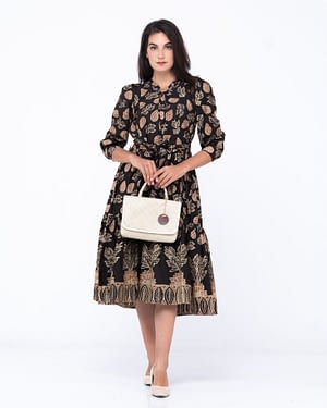 Dress Batik Panen Salak